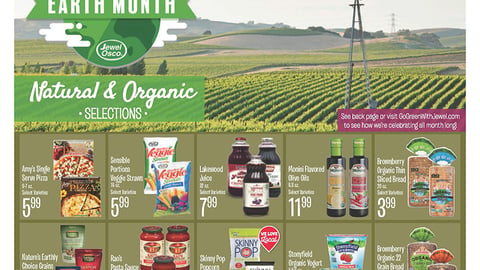 Jewel-Osco 'Celebrate Earth Month' Cover